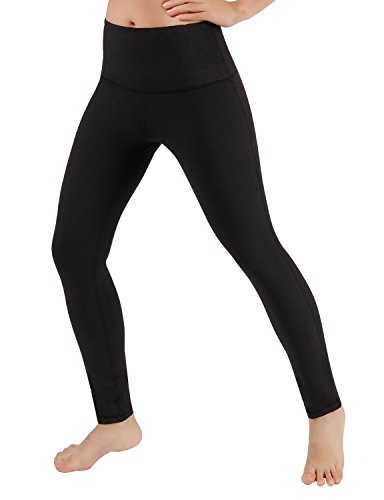 ODODOS High Waist Yoga Pants Tummy Control Workout Running 4 Way Stretch Yoga Leggings With Hidden Pocket