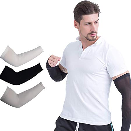 Arm Sleeves UV Protection Cooling Sleeves for Cycling,Driving,Golf,Fishing, Basketball Outdoor Sports-Sun Protection for Men&Women to Cover Arms.JNINTH