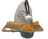 1 X Cheese Grater with Storage Bag Parmesan Cheese Grater Easy Living Cheese Graters are Hand-Held and Easy Cleanup Shredded Goodness for your Table