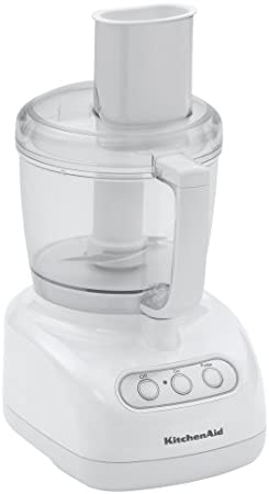 KitchenAid Food Processor RKFP710WH, 7-Cup, White, (Renewed)