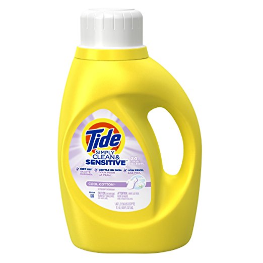 Tide Liquid Laundry Detergent, Simply Clean & Sensitive, 40 Ounce