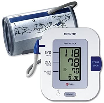 Omron HEM-711 DLX Automatic Blood Pressure Monitor with Comfit Cuff