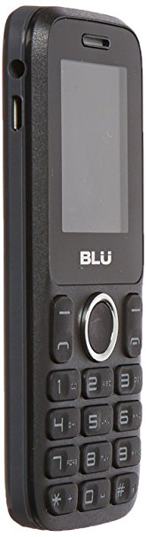 BLU Zoey II Quadband Unlocked Dual Sim Phone with Camera Bluetooth and Social Networks - Retail Packaging - Grey