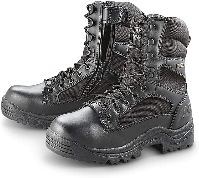 HQ ISSUE Men's Waterproof 8" Side Zip Desert Boots