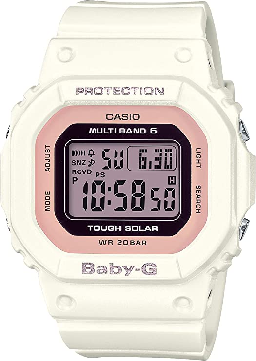 Casio] Watch Baby-G [Japan Import] Radio Solar Super Illuminator Type BGD-5000U-7DJF White