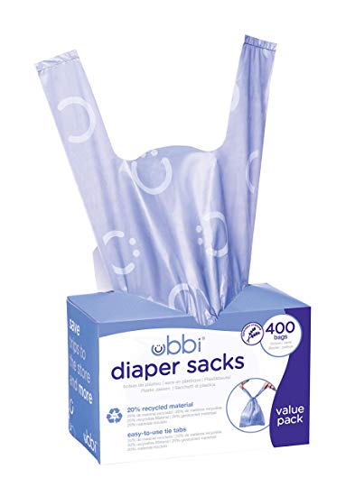 Ubbi Diaper Sacks, 400 ct