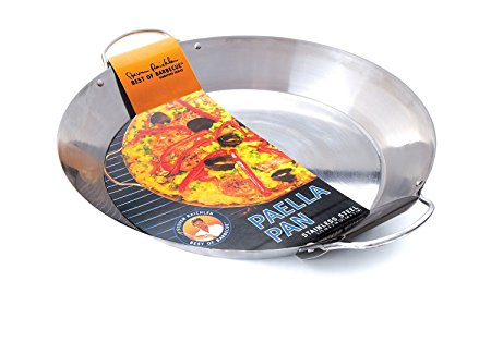Steven Raichlen Best of Barbecue Stainless Paella Pan