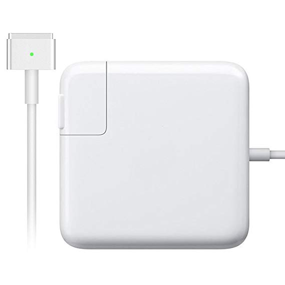 Macbook Air/Pro Charger New Version, Great Replacement 85W Magsafe 2 Magnetic T-Tip Power Adapter Charger for Apple Macbook Air 11 inch 13 inch 15 inch 17 inch 85W MS 2 T-tip