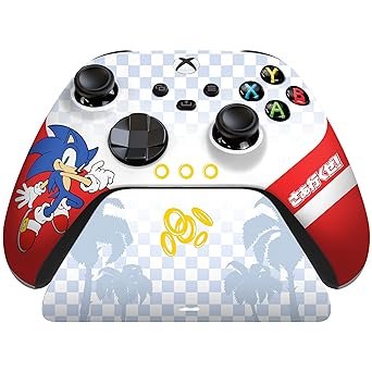 Razer Limited Edition Xbox Series X|S and Xbox One Controller with Charging Stand – Sonic the Hedgehog