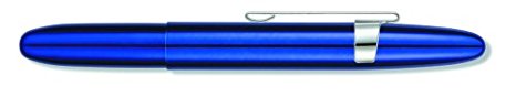 Fisher Space Pen, Bullet Space Pen with Clip, Blueberry, Gift Boxed (400BBCL)