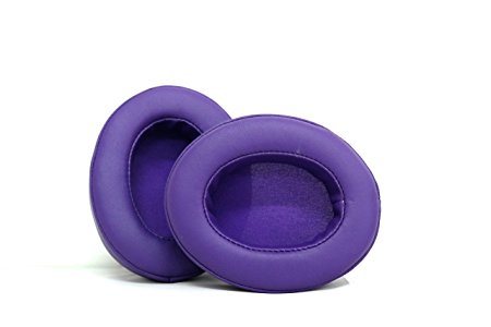 Brainwavz Replacement Memory Foam Earpads for Large Over the Ear Headphones, Purple