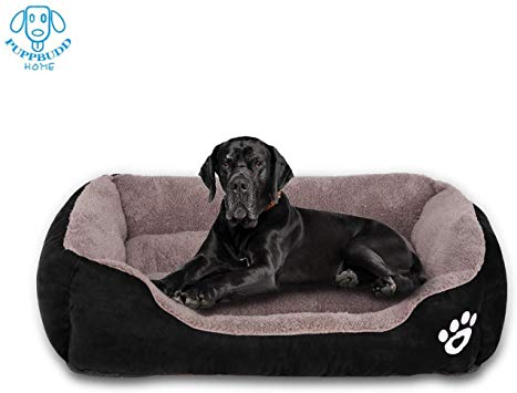 PUPPBUDD Pet Dog Bed for Medium Dogs(XXL-Large for Large Dogs),Dog Bed with Machine Washable Comfortable and Safety for Medium and Large Dogs Or Multiple