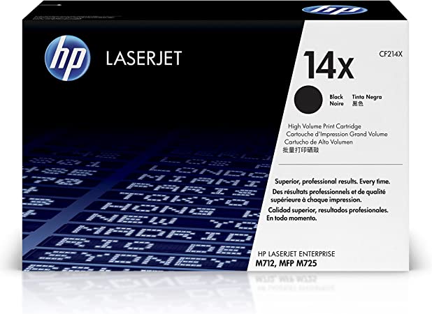 HP 14X (CF214X) High Yield Black Original Toner Cartridge