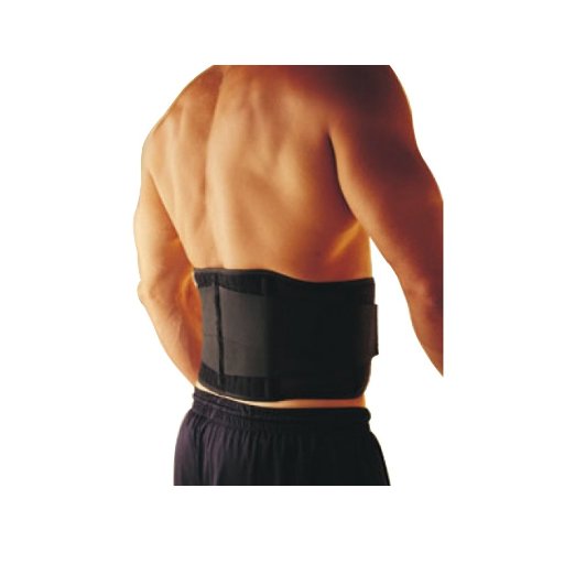 HealthAndYoga(TM) Magnetic Lumbar Support Back Belt | 4-way power of Magnets, Neoprene Back Warmth, Double Pull Mechanism and Rib Support | Attractive, Non-bulky (XL: 90-110cm (35"-43"))