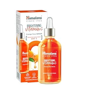 Himalaya Brightening Vitamin C Serum I 5X Vitamin C & 10 X Niacinamide I Brighter Skin from Day 3 | 15 ml