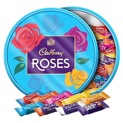Cadbury Roses Chocolates Tin, 550g