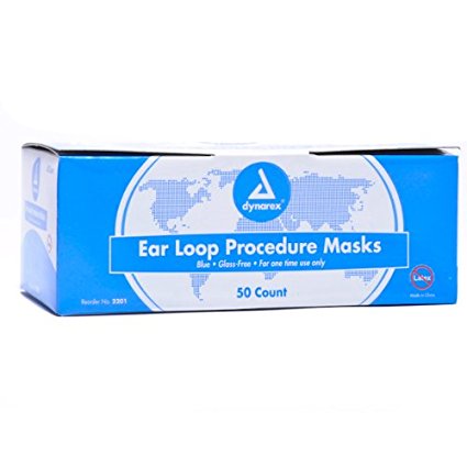 Earloop Procedure Face Masks 50/Box