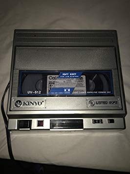 Kinyo VHS Rewinder with Fast Forward Model UV-512