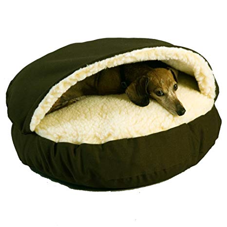 Cozy Cave Pet Bed in Poly Cotton