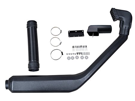 TMS Cold Air Intake Rolling Head Snorkel Kit for 84-95 Jeep Cherokee 4x4 4wd 2/4d