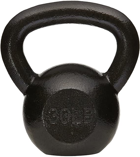 AmazonBasics Cast Iron Kettlebells