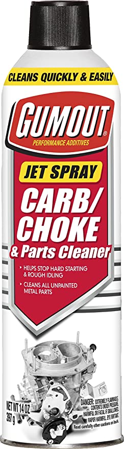 Gumout 800002231-6PK  Carb and Choke Cleaner, 14 oz. (Pack of 6)