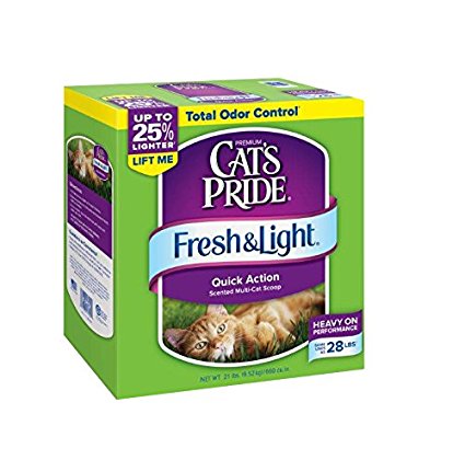 Cat's Pride Fresh and Light Multi-Cat Premium Scoopable Litter