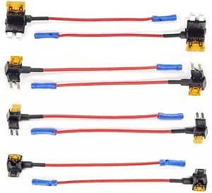 VIOFO 8 Stk. Auto Stromkreissicherungshahn Set mit ATO-, Mini-, Micro2- und Mini Adapter/Halter, Notwendig für VIOFO Hardwire Kit Kabel HK3 HK4 HK3-C HK5