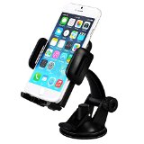 Mpow Grip Pro Mobile Phone Universal Car Mount Holder Cradle for Windshield Dashboard