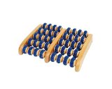 Amazing Foot Roller wood foot massager with 40 rollers to massage and soothe Product Guarantee