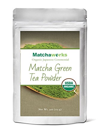 Matchaworks Matcha Green Tea Powder Japanese Culinary Grade Organic, 4 Ounce
