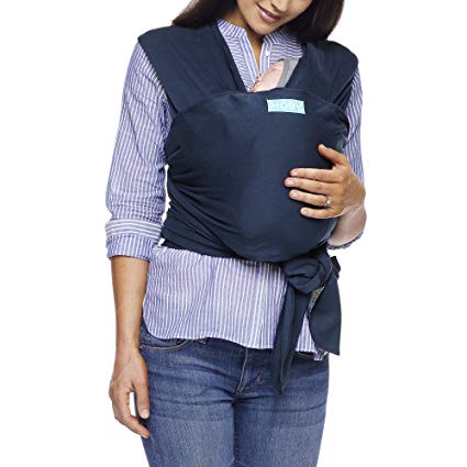 Moby Classic Baby Wrap (Pacific) - Baby Wearing Wrap For Parents On The Go - Baby Wrap Carrier For Newborns, Infants, and Toddlers-Baby Carrying Wrap For Babywearing, Breastfeeding, Keeping Baby Close