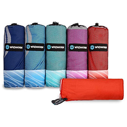 Akumal Microfiber Beach Towel. Quick dry travel towel, ultra compact, extra absorbent and XL size (78 in. x35 in.). Great for beach trips, pool, and camping. Travels better than cotton beach towels.