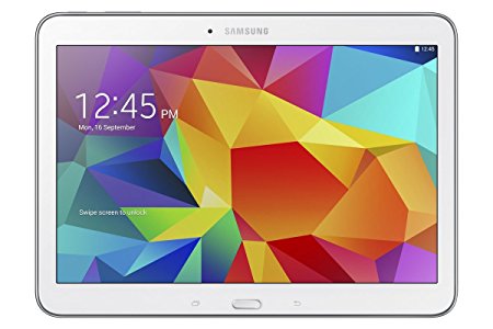 Samsung Galaxy Tab 4 10.1-inch Tablet (White) - (Quad Core 1.2GHz, 1.5GB RAM, 16GB Storage, Wi-Fi, Bluetooth, 2x Camera, Android 4.4)