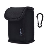Cosmos Black Color Neoprene Sleeve Travel Carry Case Protective Bag Cover for Logitech Ultimate Ears UE MINI BOOM Wireless Bluetooth SpeakerSpeakerphone