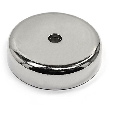 CMS Magnetics® 249 LB Super Power Neodymium Cup Magnet 0.59" Thick x 2.36" Diameter - 1 Ct.