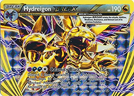Pokemon - Hydreigon BREAK (87/114) - XY Steam Siege - Holo