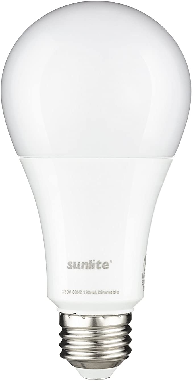 Sunlite 80724-SU LED A21 Super Bright Light Bulb 1600 Lumen, 15 Watt (100W Equivalent), Dimmable, Medium Base (E26), UL Listed, Energy Star, 1 Pack, 27K - Warm White