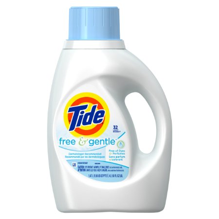 Tide Free and Gentle Liquid Laundry Detergent 50 oz 32 loads Pack of 2