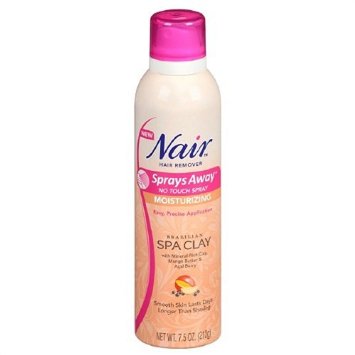 Nair Hair Remover Sprays Away Spa Clay 7.5oz (3 Pack)