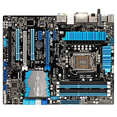 ASUS P8Z77-V PRO LGA 1155 Intel Z77 HDMI SATA 6Gb/s USB 3.0 ATX Intel Motherboard