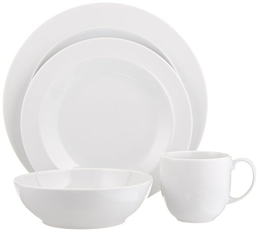 Denby White 4-Piece Place Setting