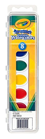 CYO530525 - Crayola Washable Watercolor Set - Package May Vary