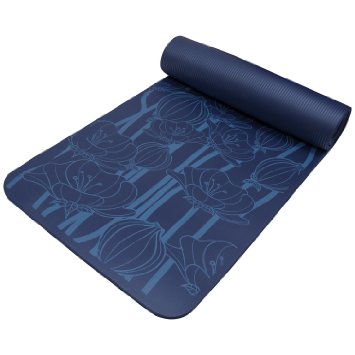Fit Spirit® 1/2 Inch Comfort NBR Exercise Yoga Mat w/ Premium Printed Designs - Choose Your Design & Color