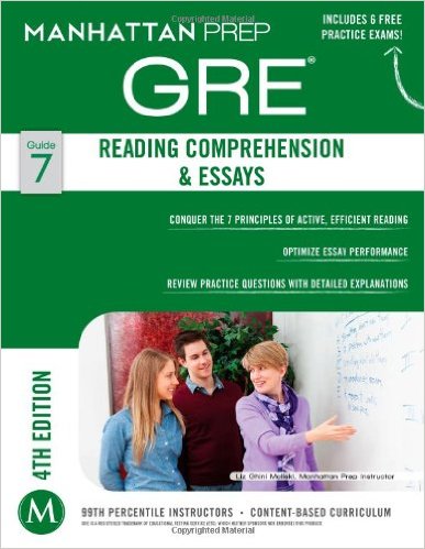GRE Reading Comprehension & Essays (Manhattan Prep GRE Strategy Guides)