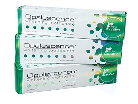 Opalescence Whitening Toothpaste, Original Formula, 3 tubes, 4.7oz each