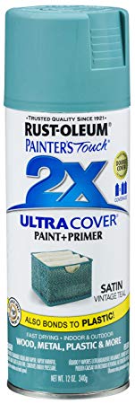 Rust-Oleum 316292 Painter's Touch 2X Ultra Cover 12 oz Vintage Teal