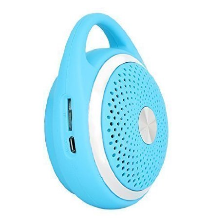 Wireless Mini Speaker Stereo Sound, Subwoofer, Bluetooth, SD Card, USB Connection, Compatible with All Mobile Devices, Computers, Tablets, USB Regardable Lithium Battery