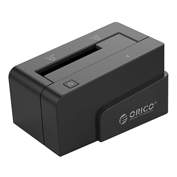 ORICO 2.5 inch & 3.5 inch eSATA & USB 3.0 Hard Drive Docking Station for 3.5" HDD - Black