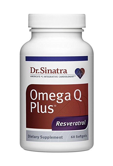 Dr. Sinatra’s Omega Q Plus Resveratrol Active Formula is a NSF Certified for Sport CoQ10 and Omega-3 Supplement to Provide Heart Health Support, Energy and Antioxidant Support for All Athletes